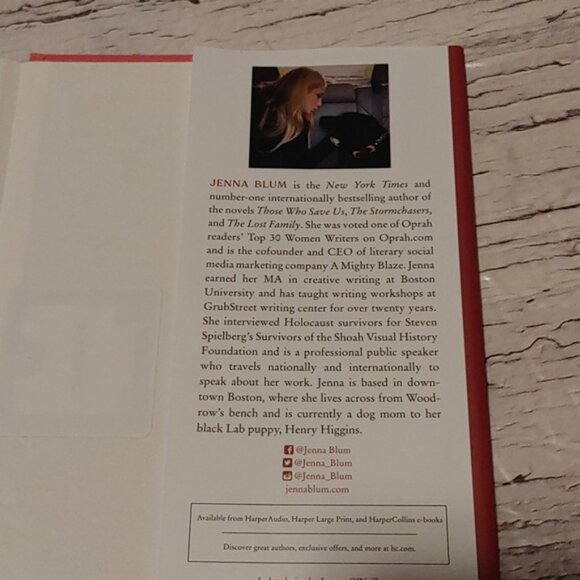 3/$13 Woodrow on the Bench By Jenna Blum adult non fiction book dog puppy - Picture 5 of 6